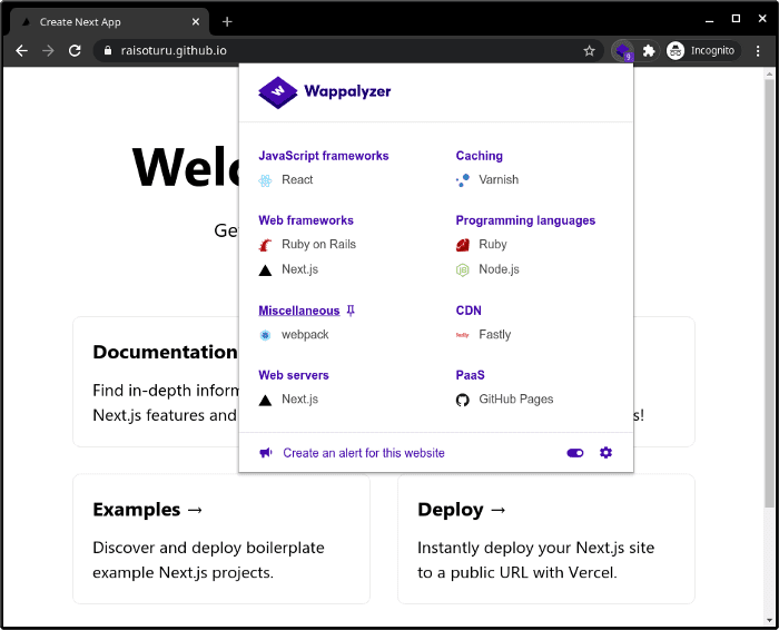 Berhasil di-deploy ke github pages.